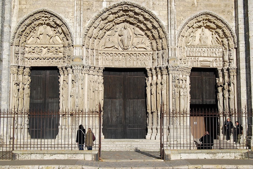 Cathédrale de Chartres portail Royal