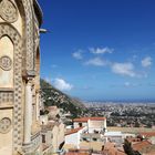 Cathédrale de Monreale, Sicile Au loin Palerme