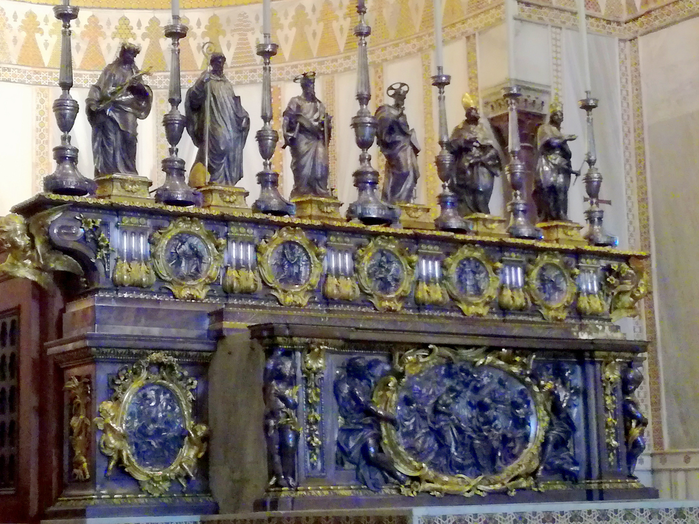 Cathédrale de Monreale, Sicile .. Intérieur