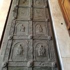 Cathédrale de Monreale, Sicile La porte d'entrée, en bronze !