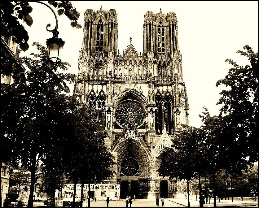 Cathédrale de Reims. exo n°70