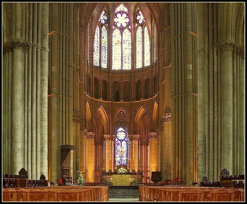 Cathédrale de Reims / Le choeur