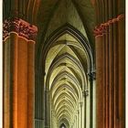 Cathédrale de Reims / Ogives de la nef latérale...