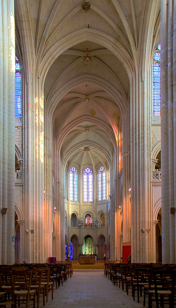 Cathédrale de Senlis en HDR