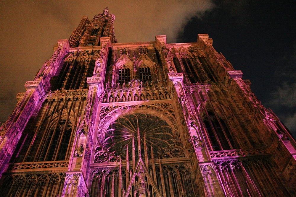 Cathédrale illuminée