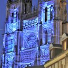 Cathédrale notre dame d'Amiens drapée