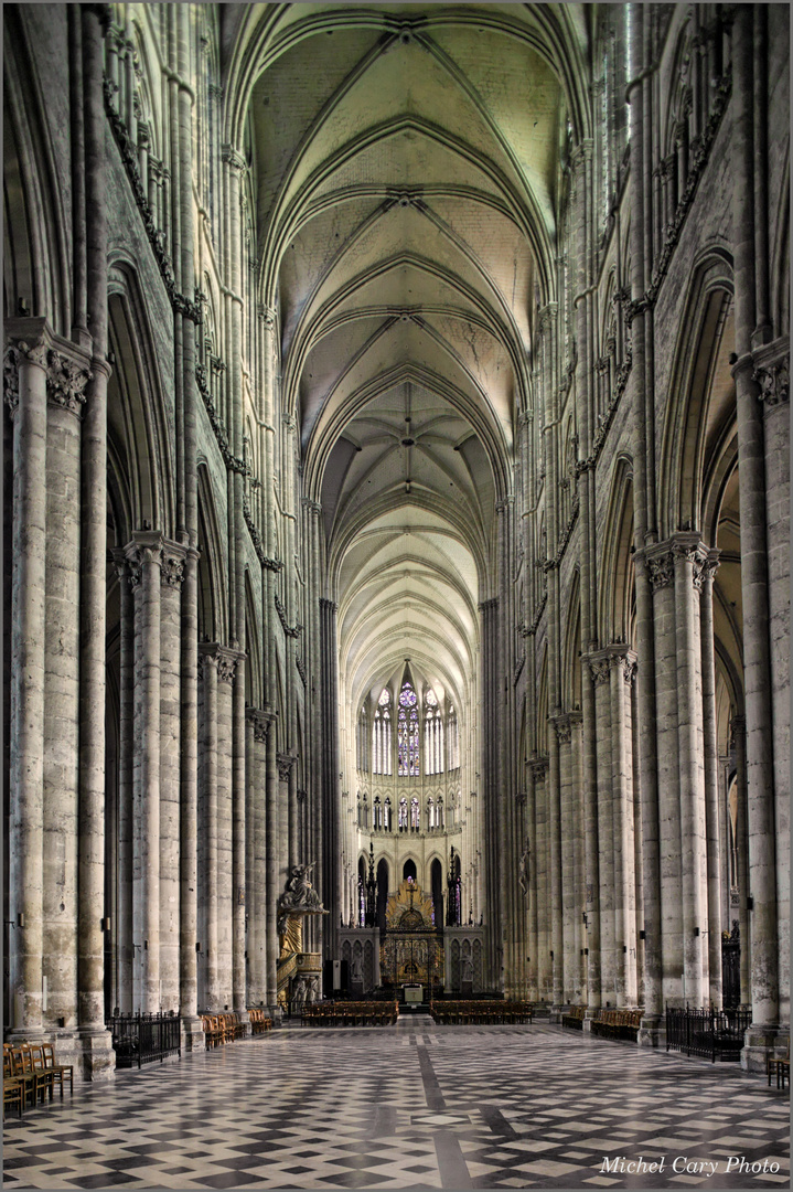 Cathédrale Notre-Dame d'Amiens, la nef