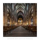 Cathédrale Notre-Dame de Strasbourg " Blick zum Chor..."
