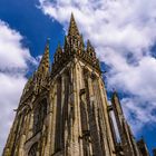 Cathedrale Saint-Corentin, Quimper, Bretagne, France