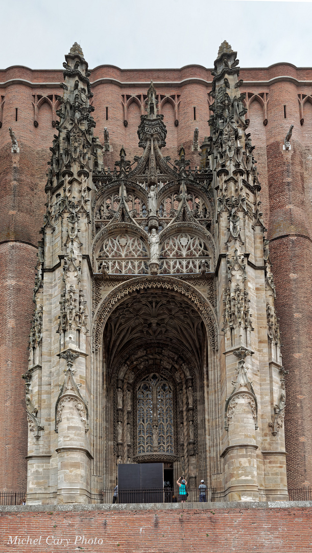 Cathédrale Sainte-Cécile d'Albi, le Portail