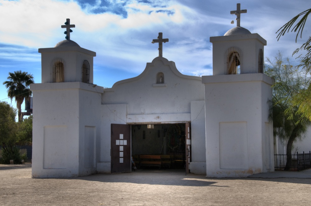 Catholic Church Old Town Guadalupe, Arizona photo & image architecture, subjects images at