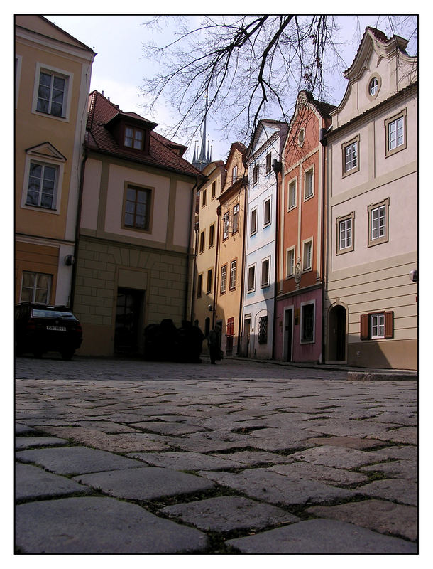 "Cats' heads" - Cobbled Square