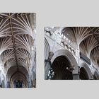 Cattedrale di Exeter ....scorci di interno.....