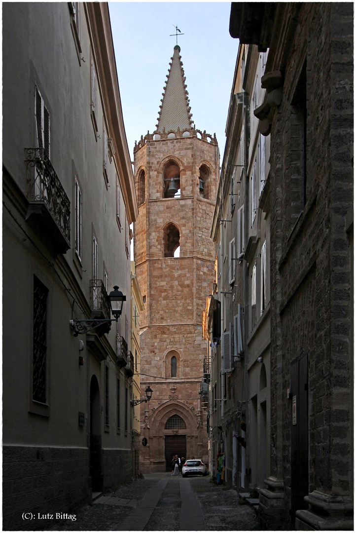 Cattedrale di Santa Maria - In den Gassen von Alghero (24)