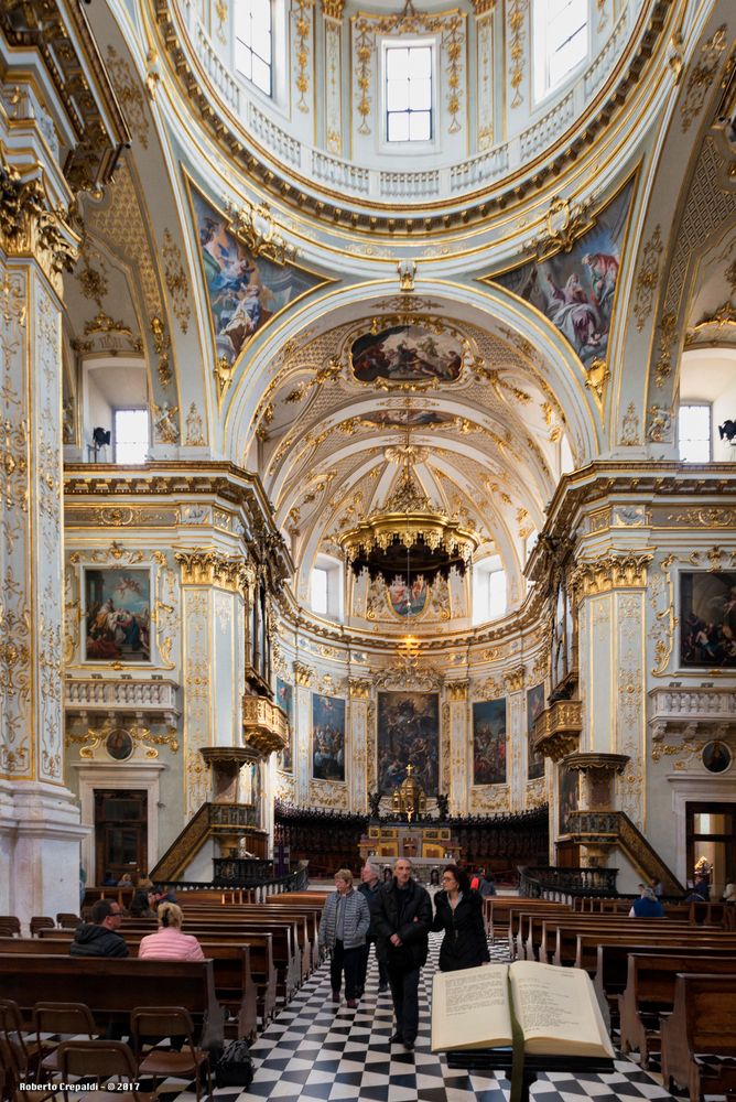 Cattedrale di Sant'Alessandro, l'abside del Duomo di Bergamo alta