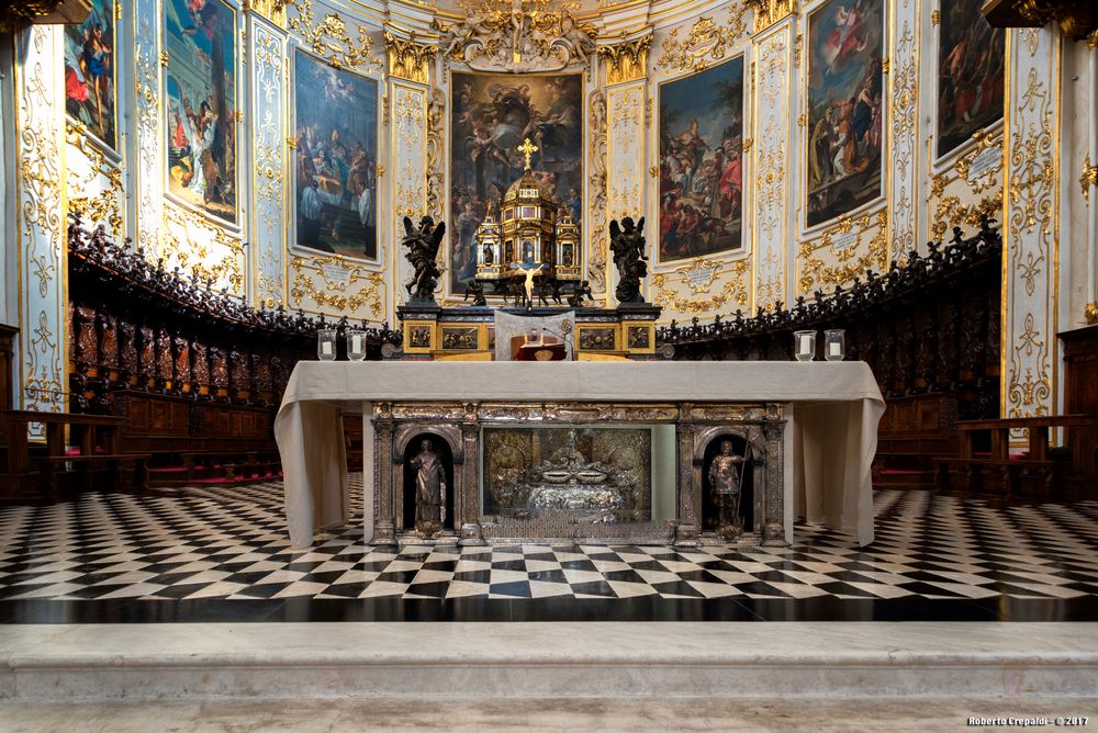 Cattedrale di Sant'Alessandro, l''altare del Duomo di Bergamo alta