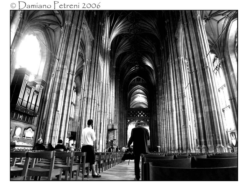 Cattedrale inside. Canterbury (GB)