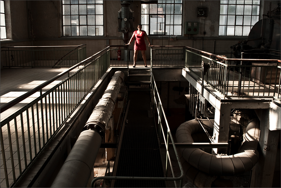 "Catwalk" (Generatorhaus der Fa. Häuser, Backnang)