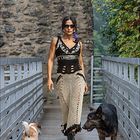 Catwalk with dogs