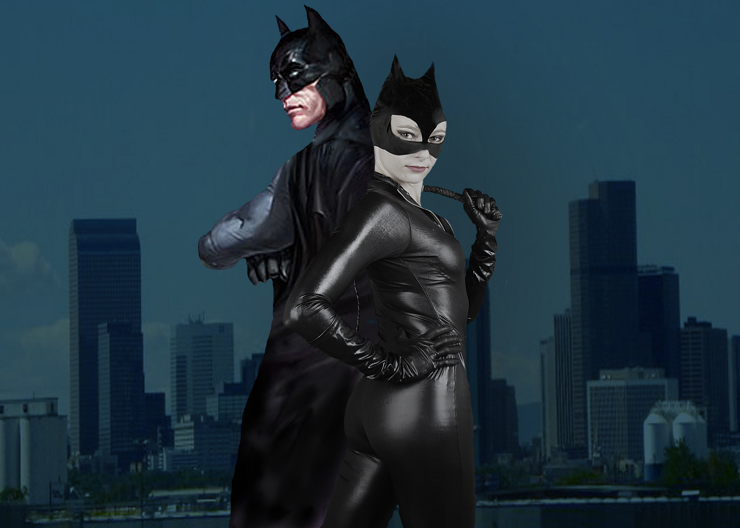 Catwoman et Batman... 