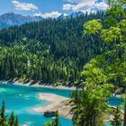 Caumasee am späten Nachmittag