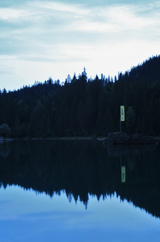 Caumasee bei Nacht