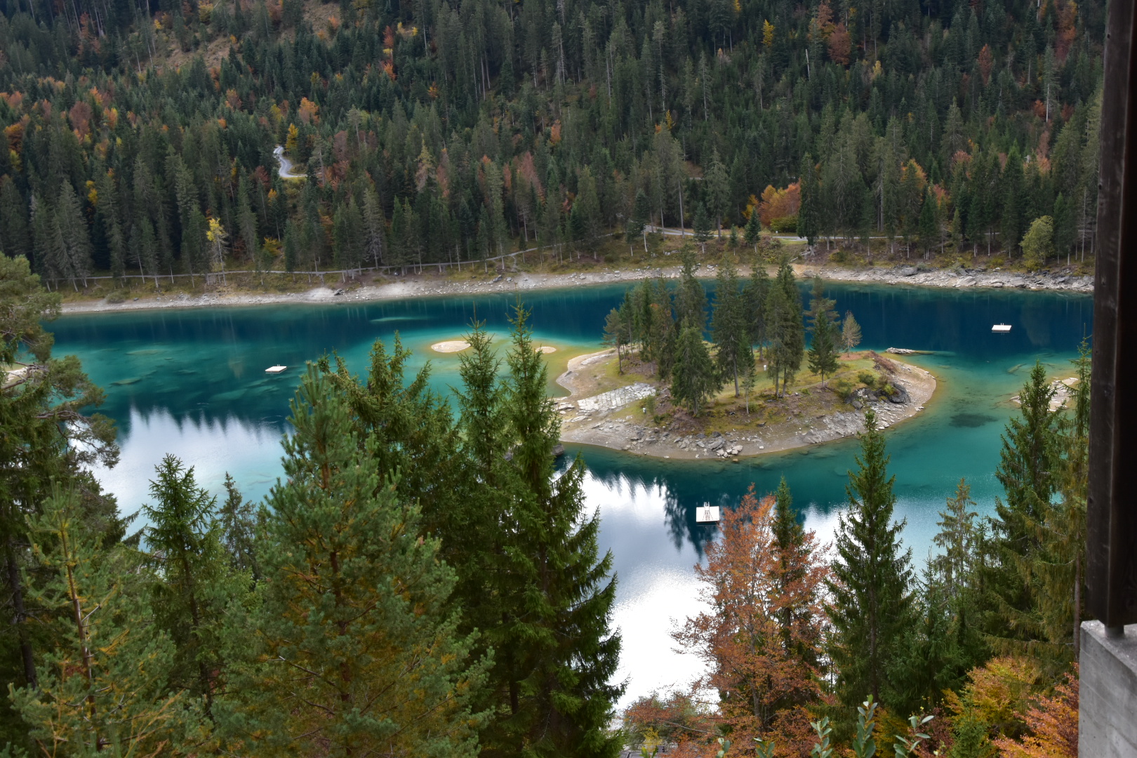 Caumasee Flims Schweiz 