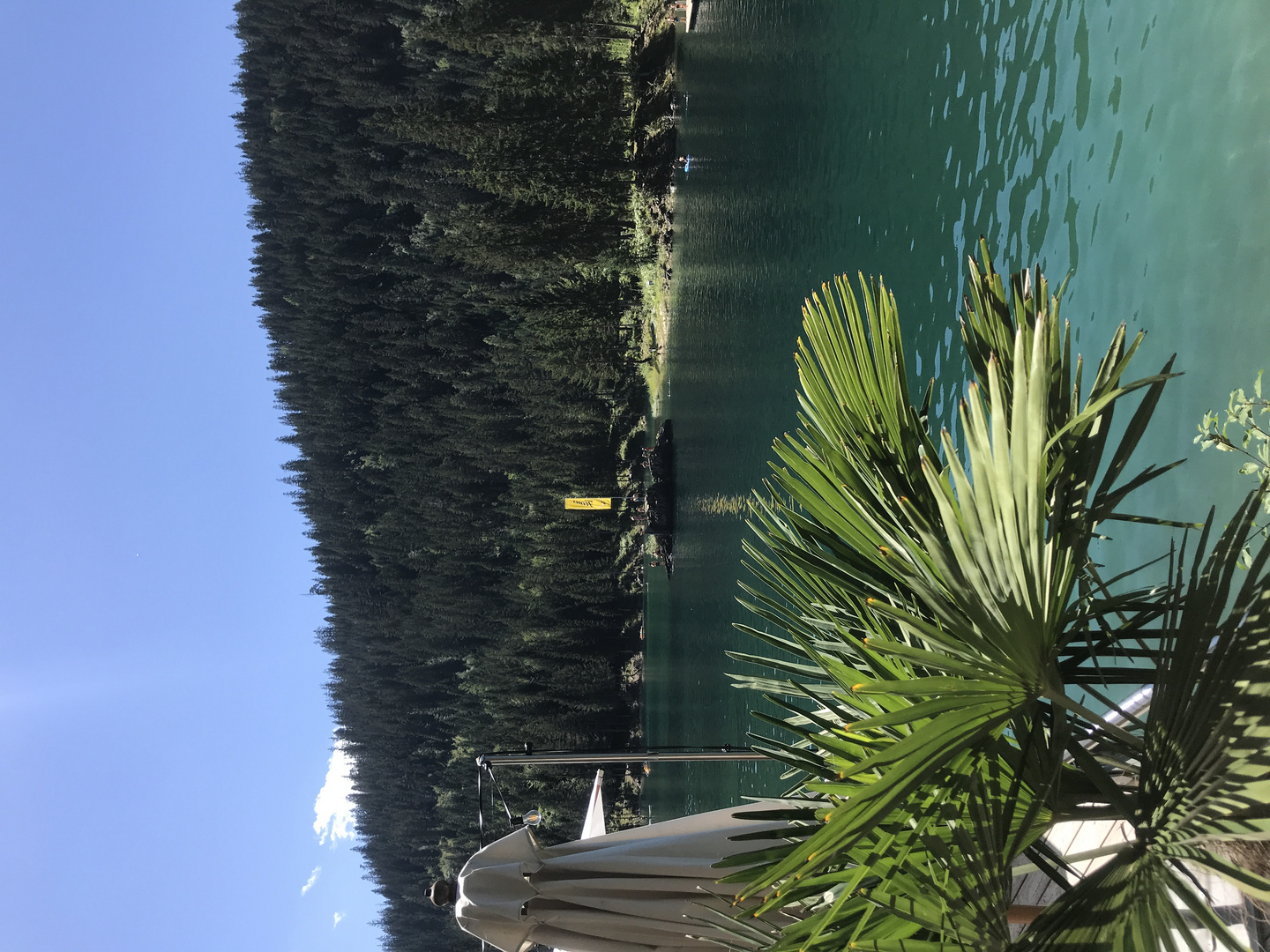 Caumasee im Sommer