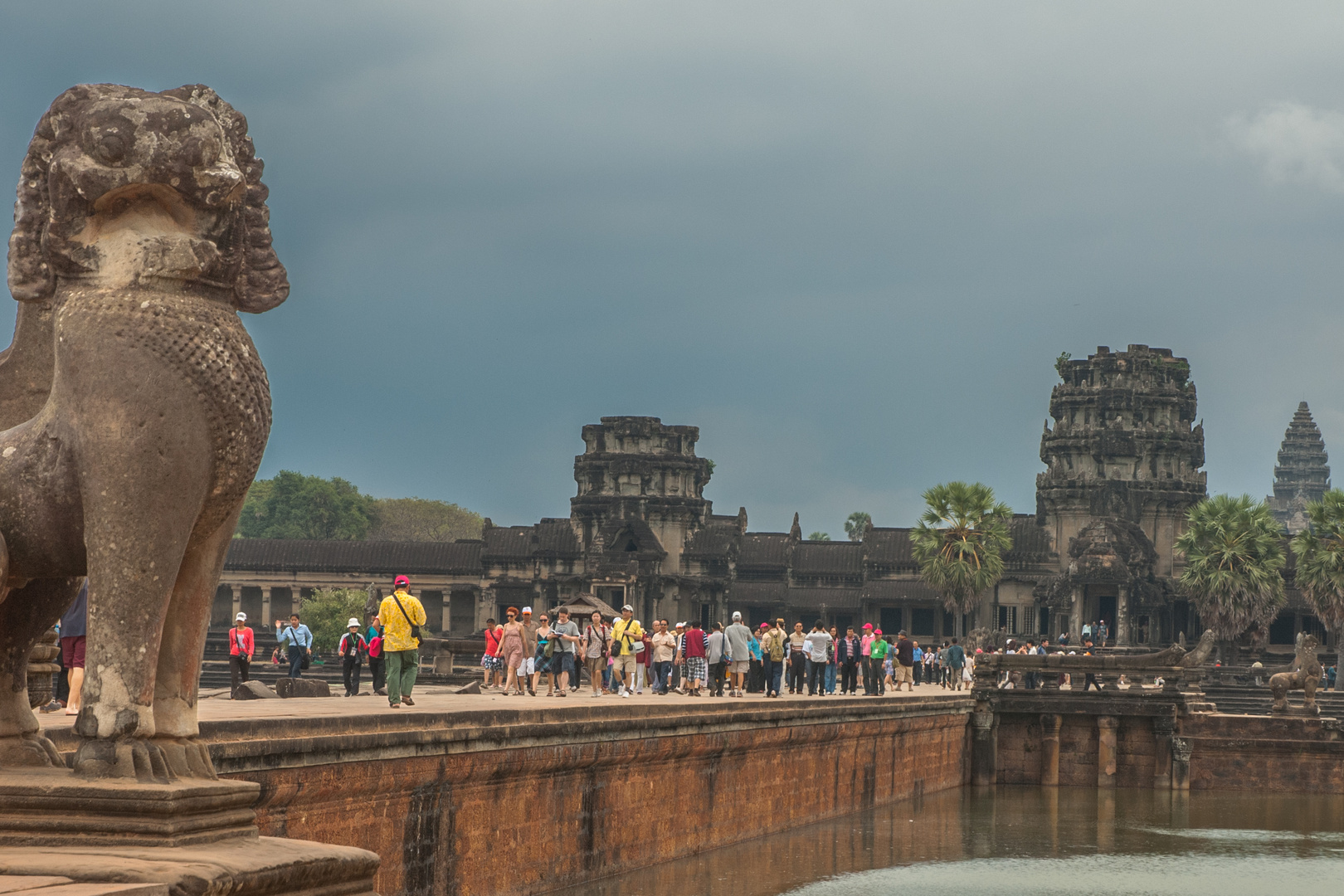 Causeway to Angkor Wat