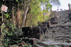 Causeway to the second level of Preah Vihear Temple
