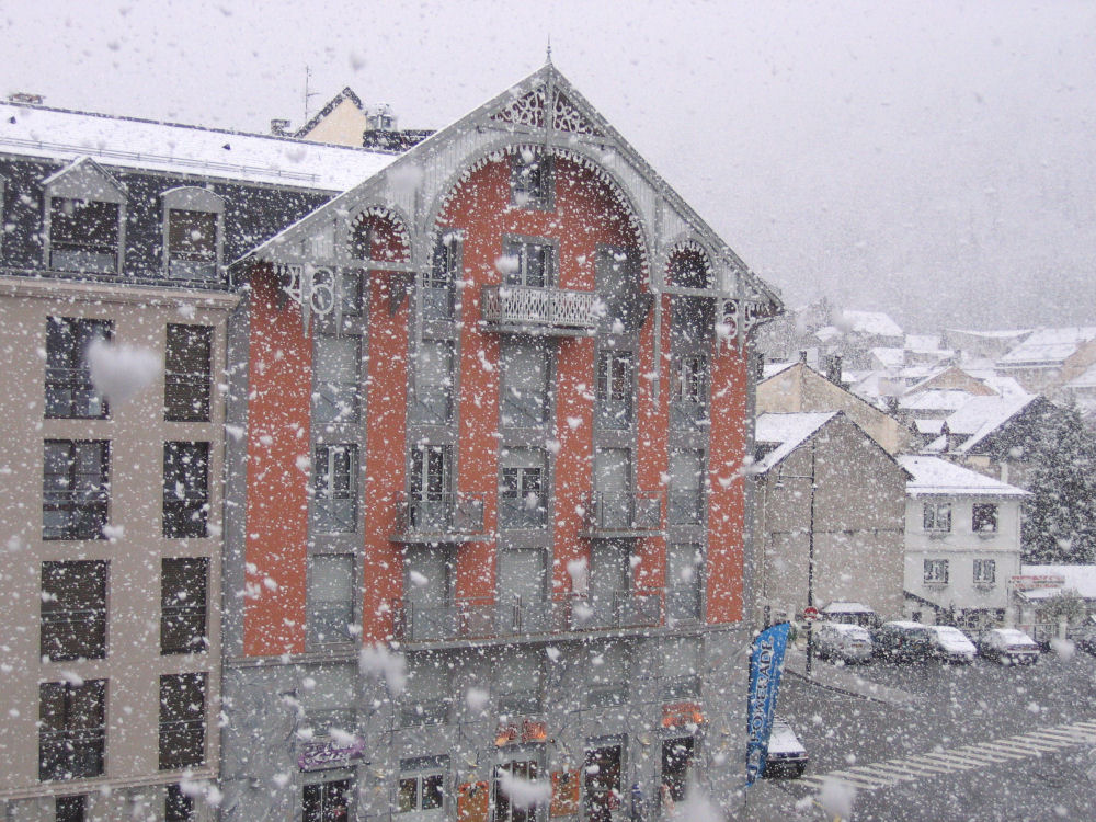 Cauterets - Chutes de neige