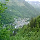 Cauterets de haut