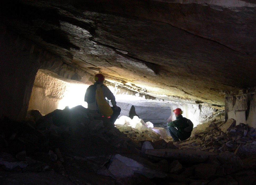 Cava Romana nel Monte Conero, maggio 2010.