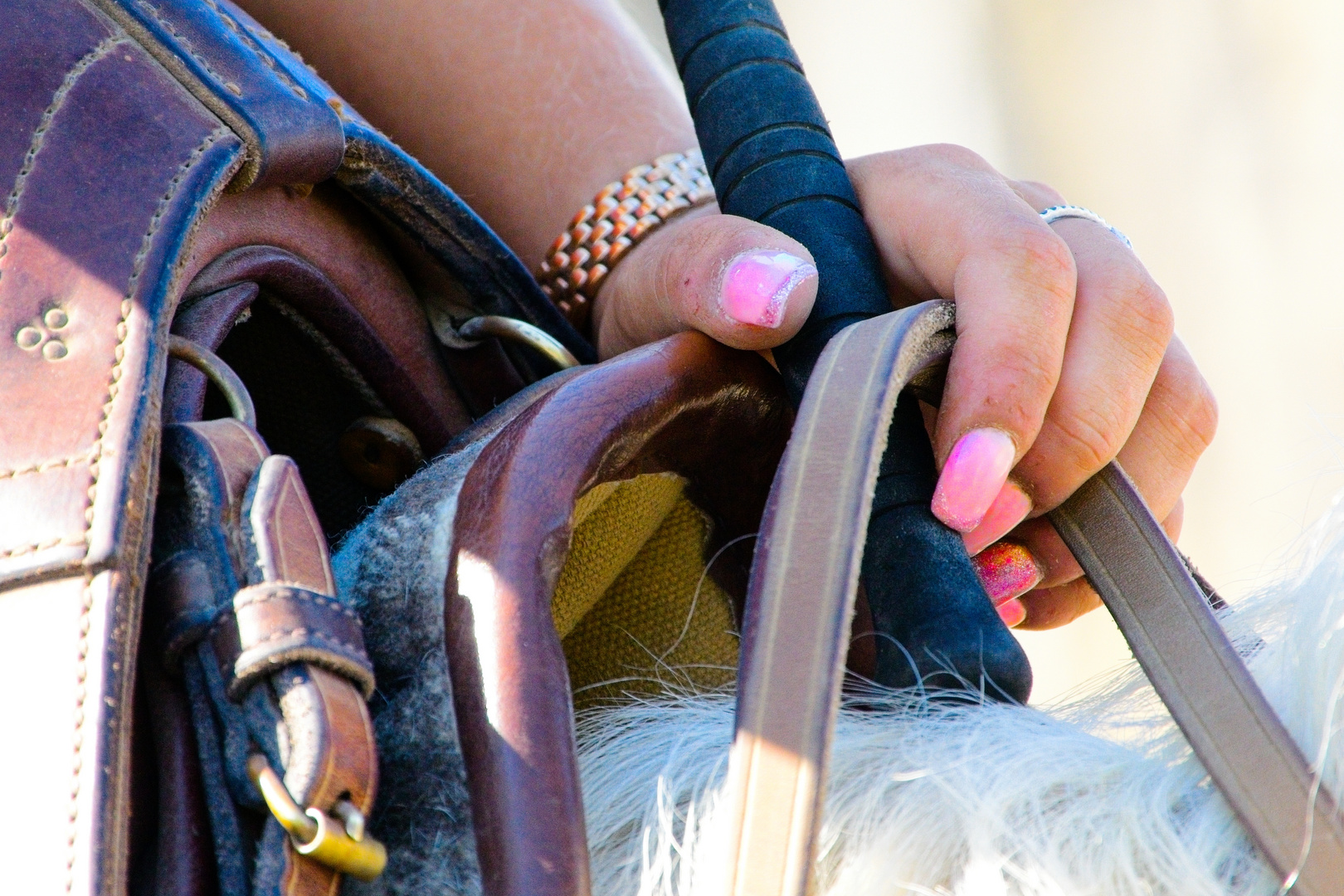 Cavalier en Camargue