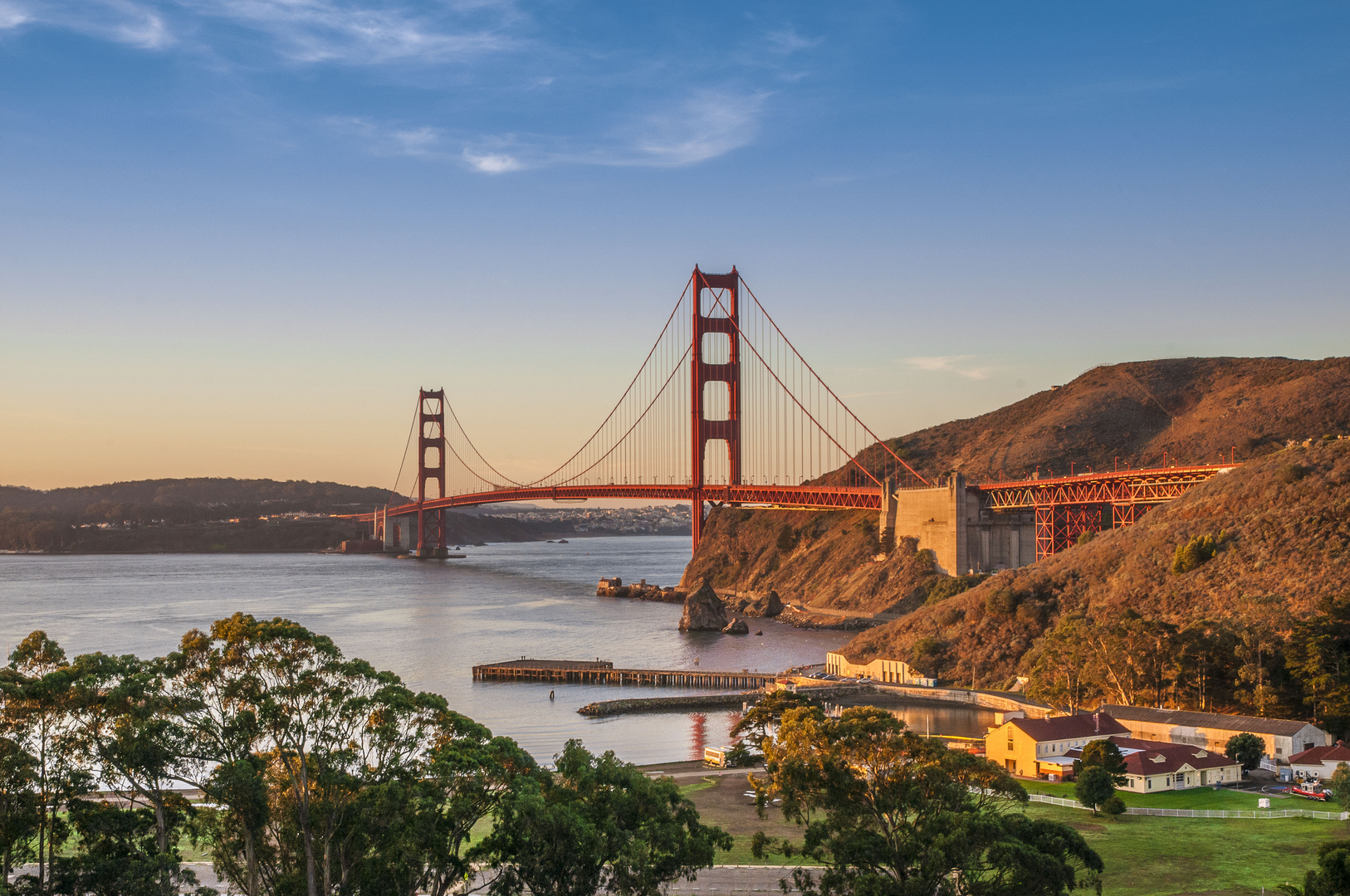 Cavallo Point, Golden Gate Bridge Sunrise