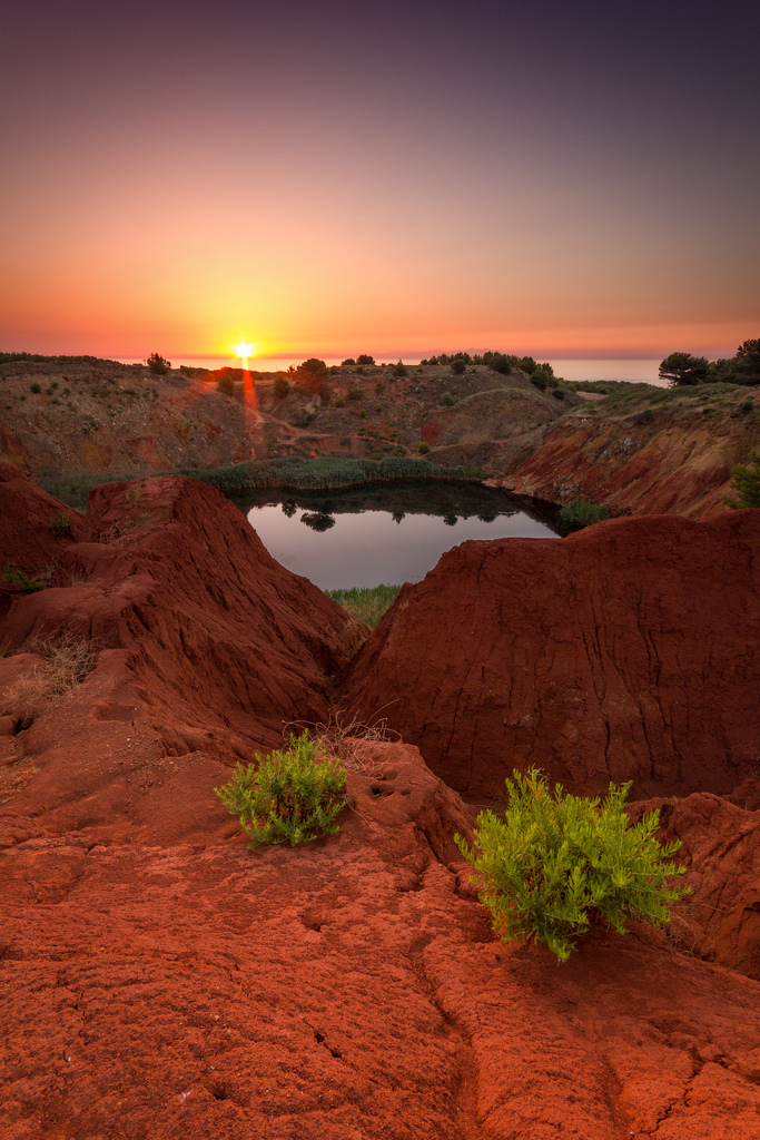 Cave di Bauxite Otranto Italy