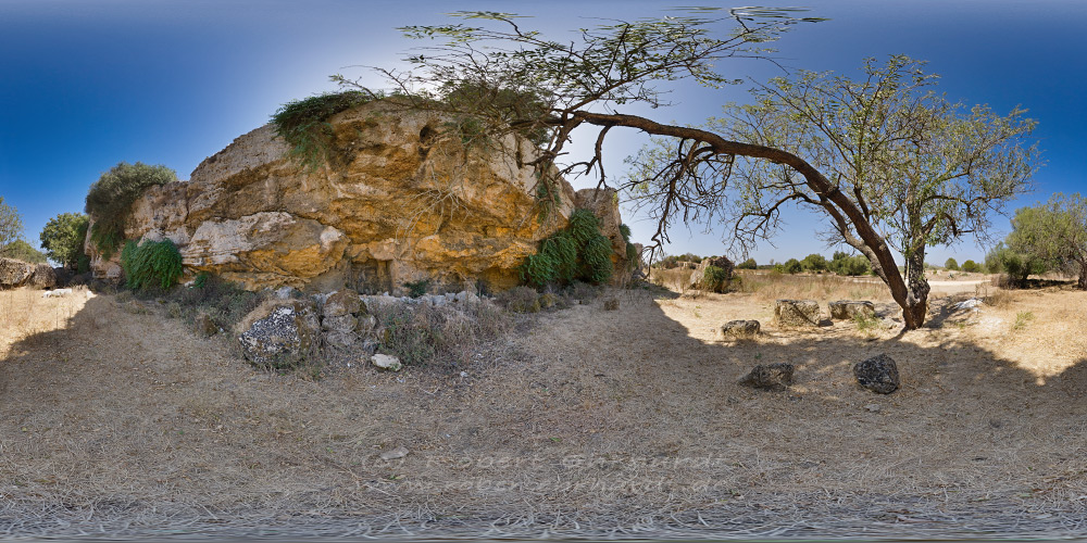 Cave di Cusa, Sizilien - Kugelpanorama 360°x180°