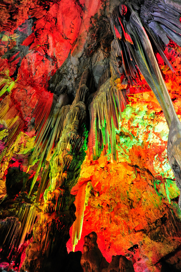 cave full of colors