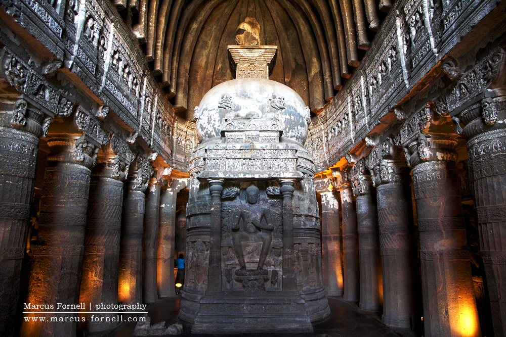Cave temple in Ajanta | Cave no. 26