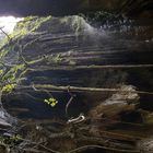 Cave waterfall