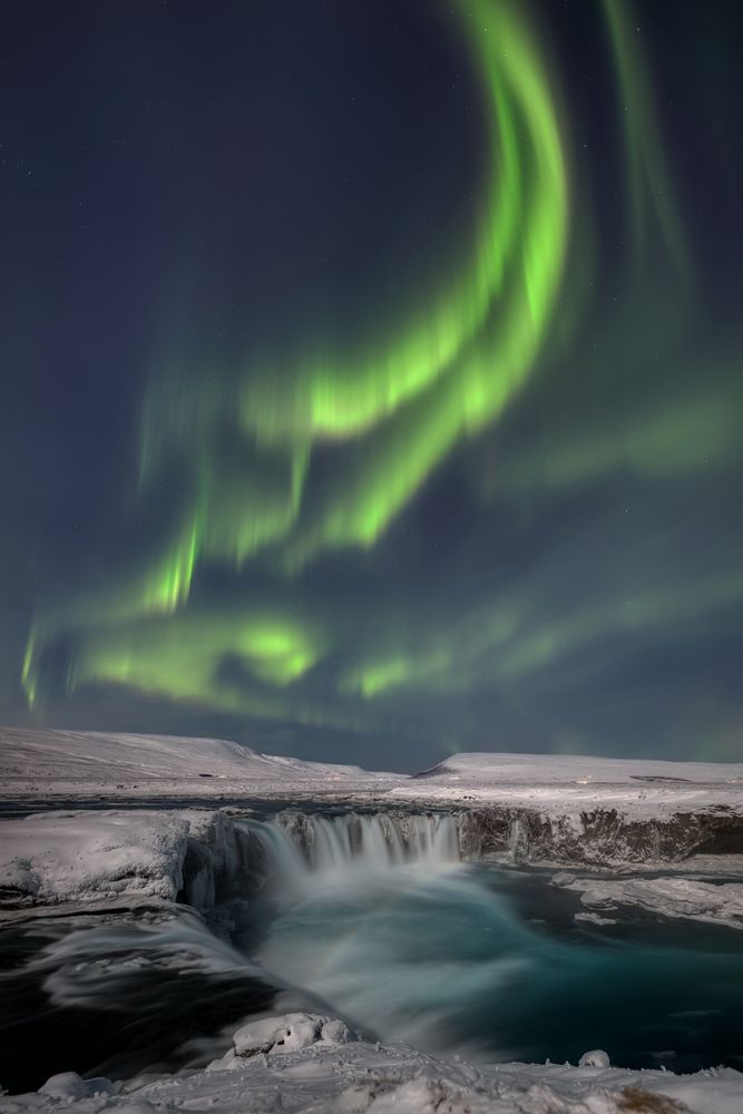 Lights over Iceland by Judith Kuhn