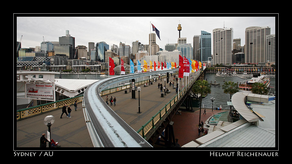 CBD IV, Monorail Track, from Darling Harbour, Sydney, NSW / AU