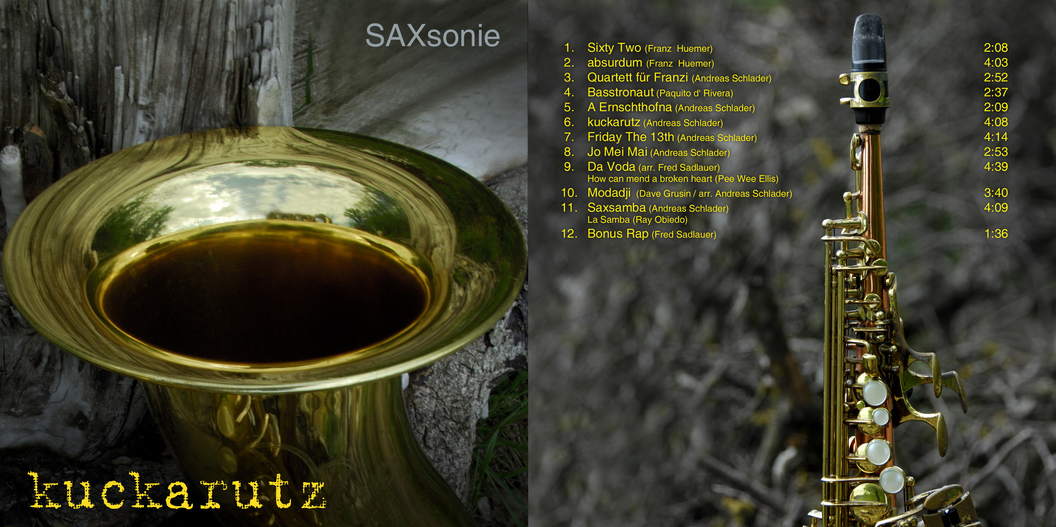 CD Cover SaxSonie