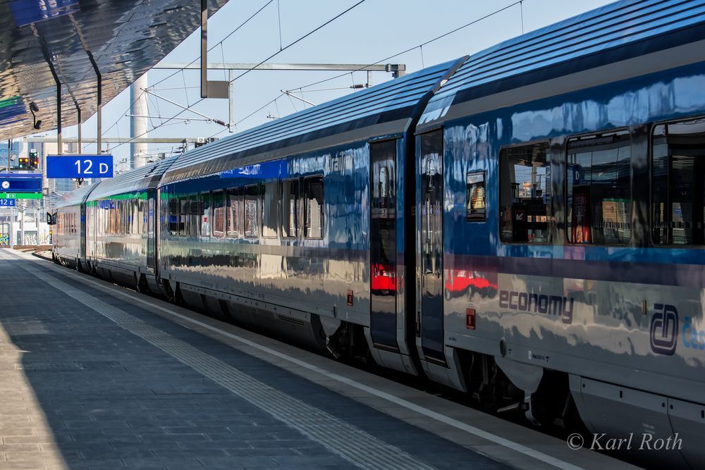 CD Railjet Ausfahrt