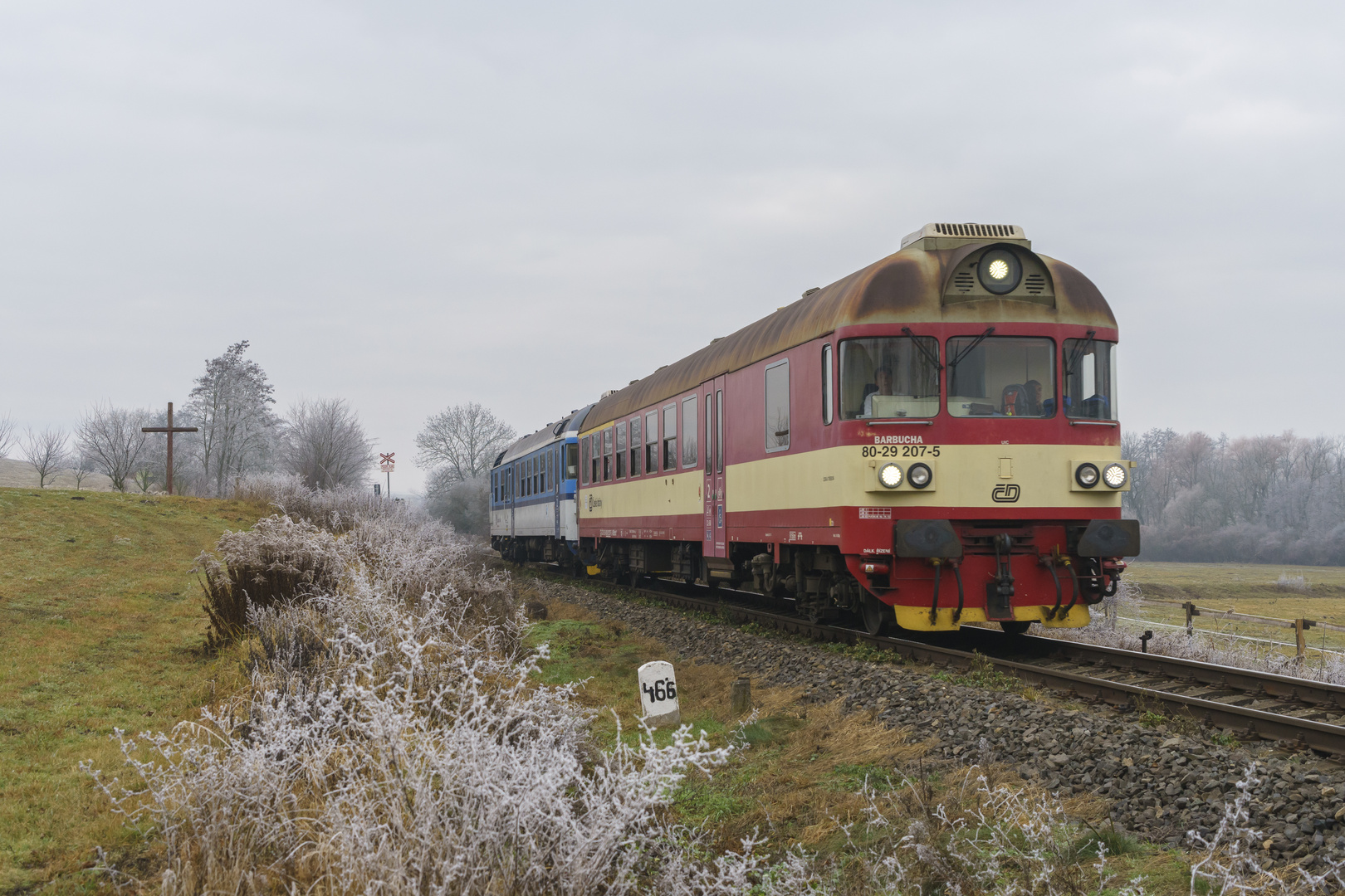 CD Triebwagen bei Kosatky