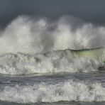 ce matin à la plage de mon village !