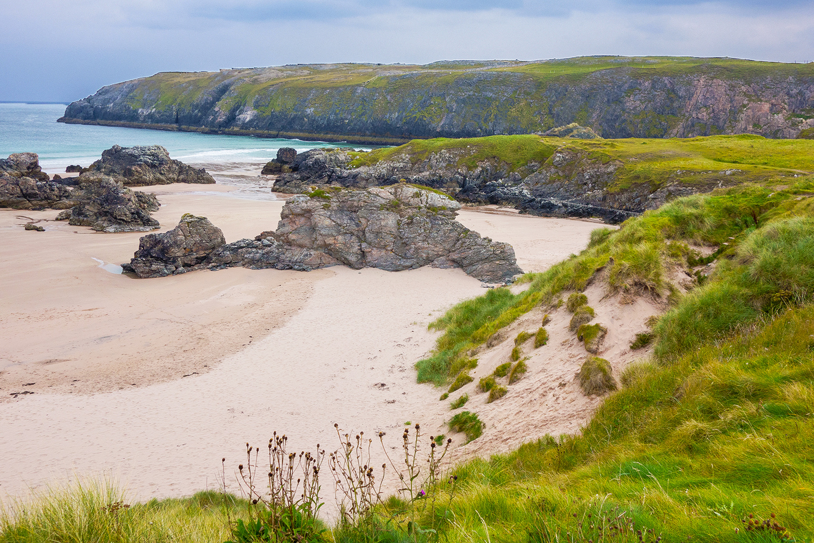 Ceannabeinne Beach Durness schottland