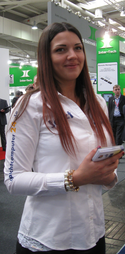 CeBIT 2013 Girl