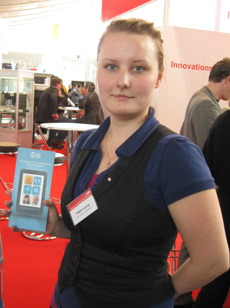 CeBIT: Android App hilft Demenz-Kranken