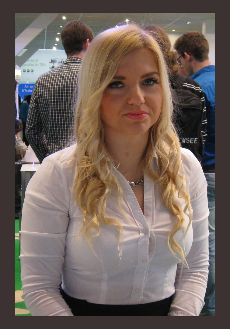 CeBIT Girl 2015